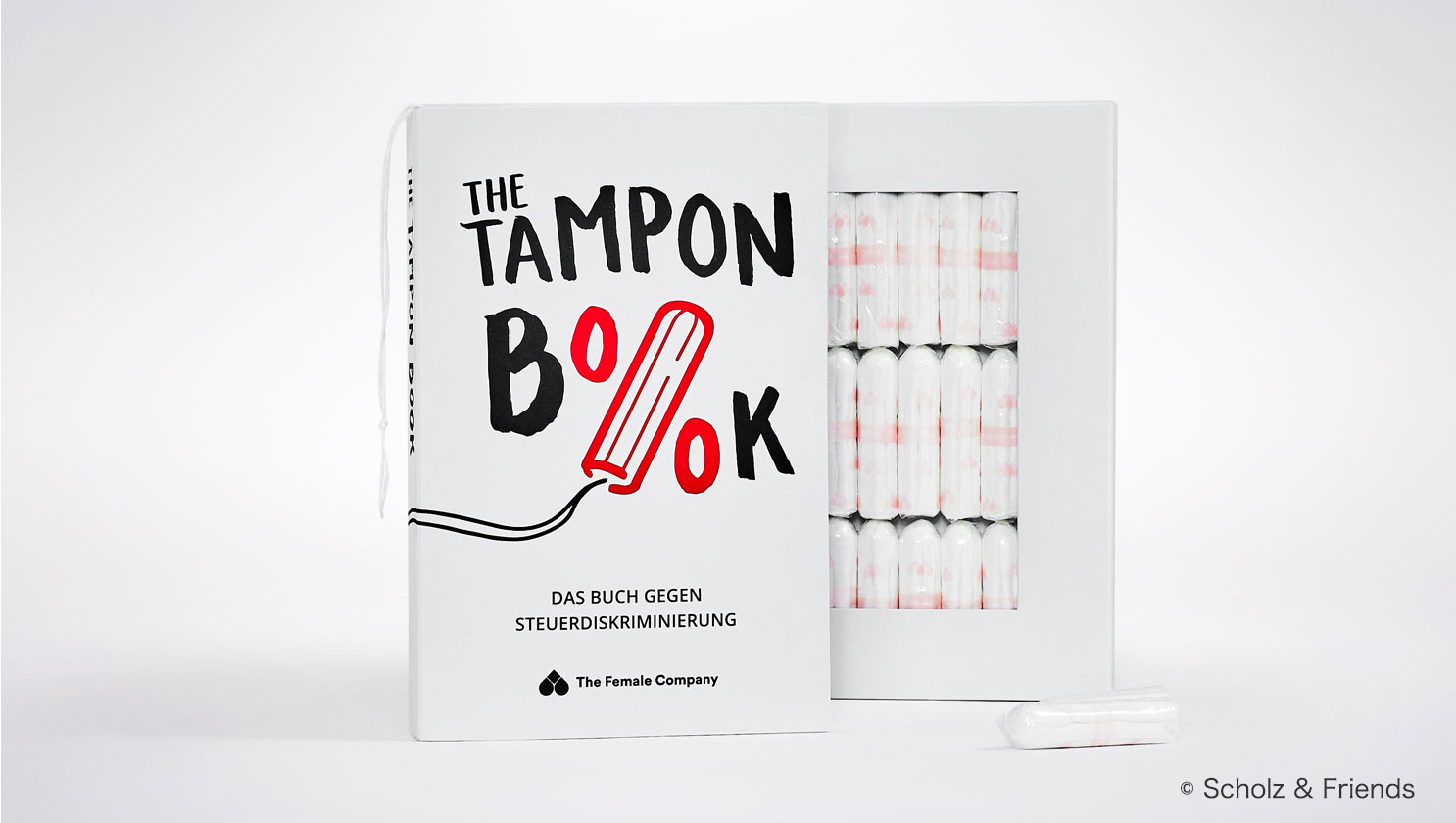 風刺の効いた“フェムバタイジング”―ドイツで話題、「タンポンの本」